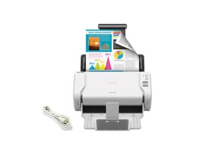 Brother ADS-2200B High Speed, Desktop Scanner Bundle